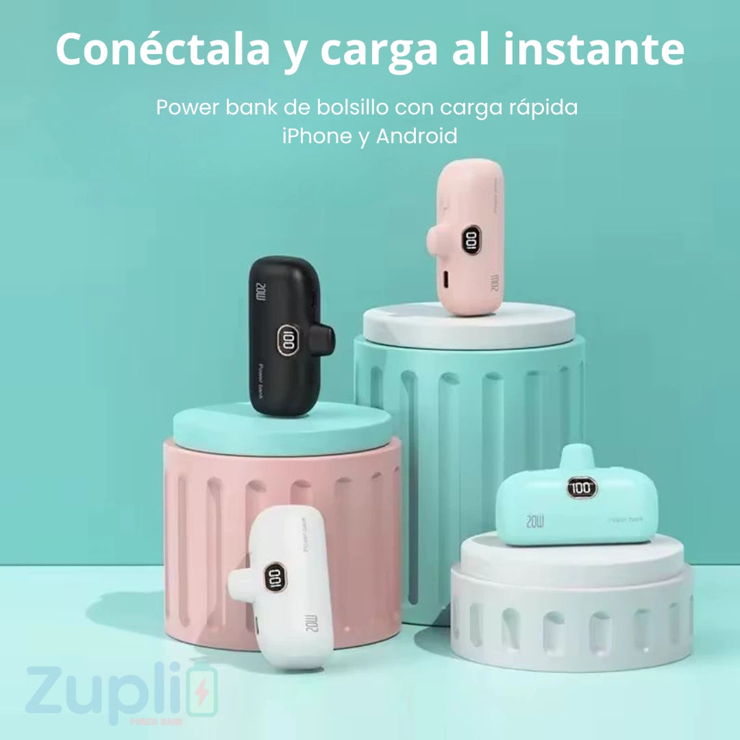 Zupli® – Carga tu celular donde sea, cuando más lo necesitas